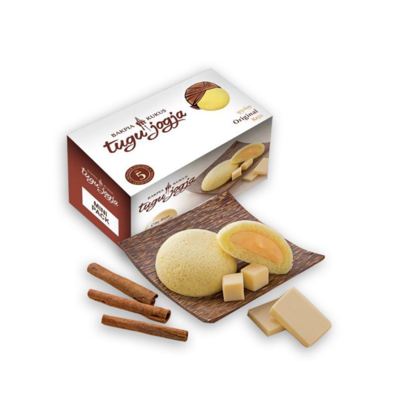 

Bakpia Kukus Tugu Jogja Original Keju - Mini Pack