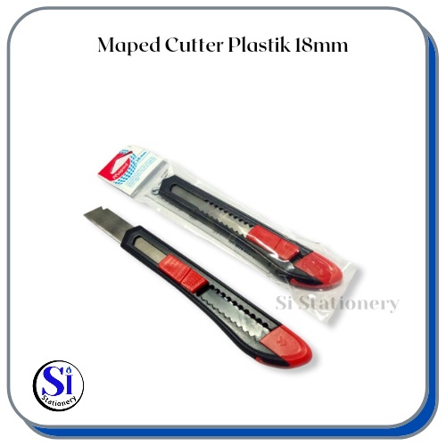 

Cutter Maped Plastik 18mm – Plastik Hilt