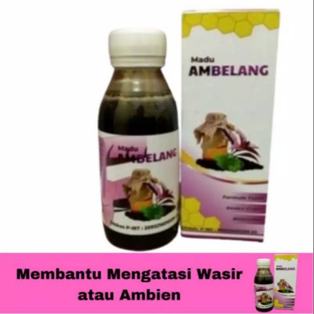 

Madu Ambelang Obat Herbal Wasir Ambeien Ambeiyen, Susah BAB Berdarah, Hilang Benjolan di Dalam/Luar