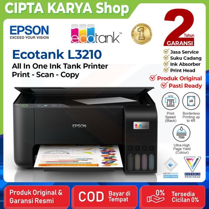 PRINTER EPSON L3110 Eco Tank All in One Pengganti L360 L 360