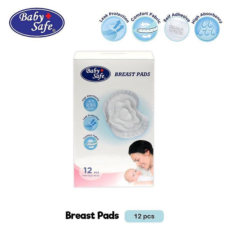 Baby Safe Breast Pad 12 pcs BP012