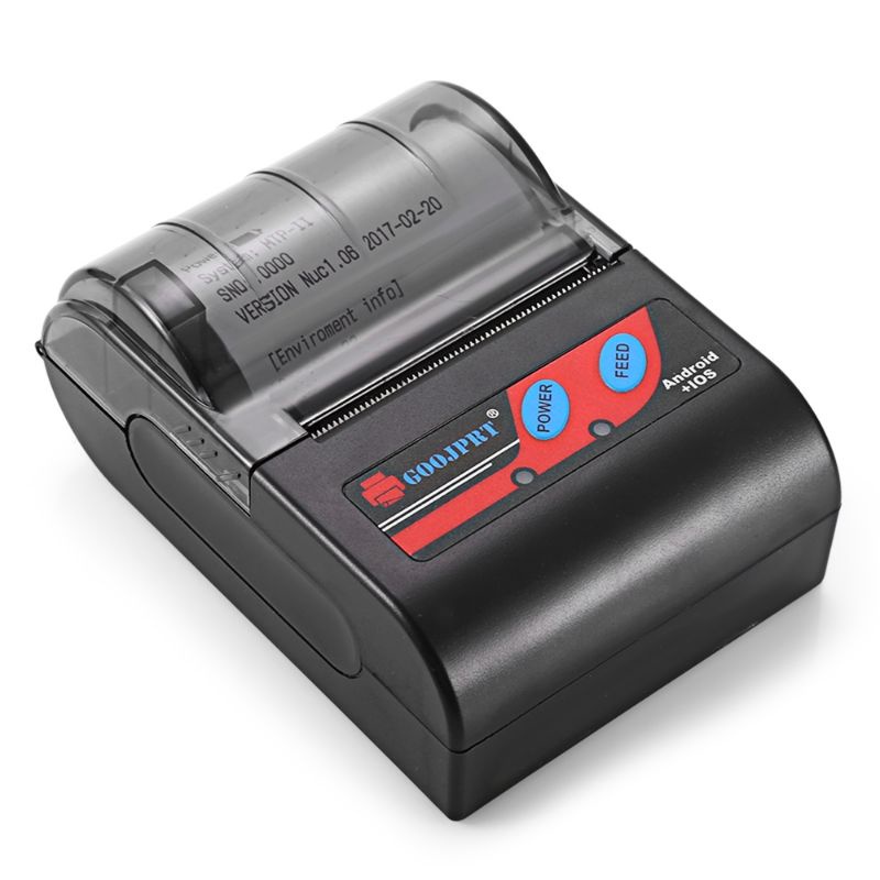 GOOJPRT POS Bluetooth Thermal Receipt Printer 58mm