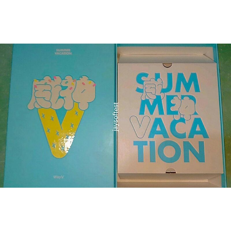 Ready wayv box only summer vacation kit 2019