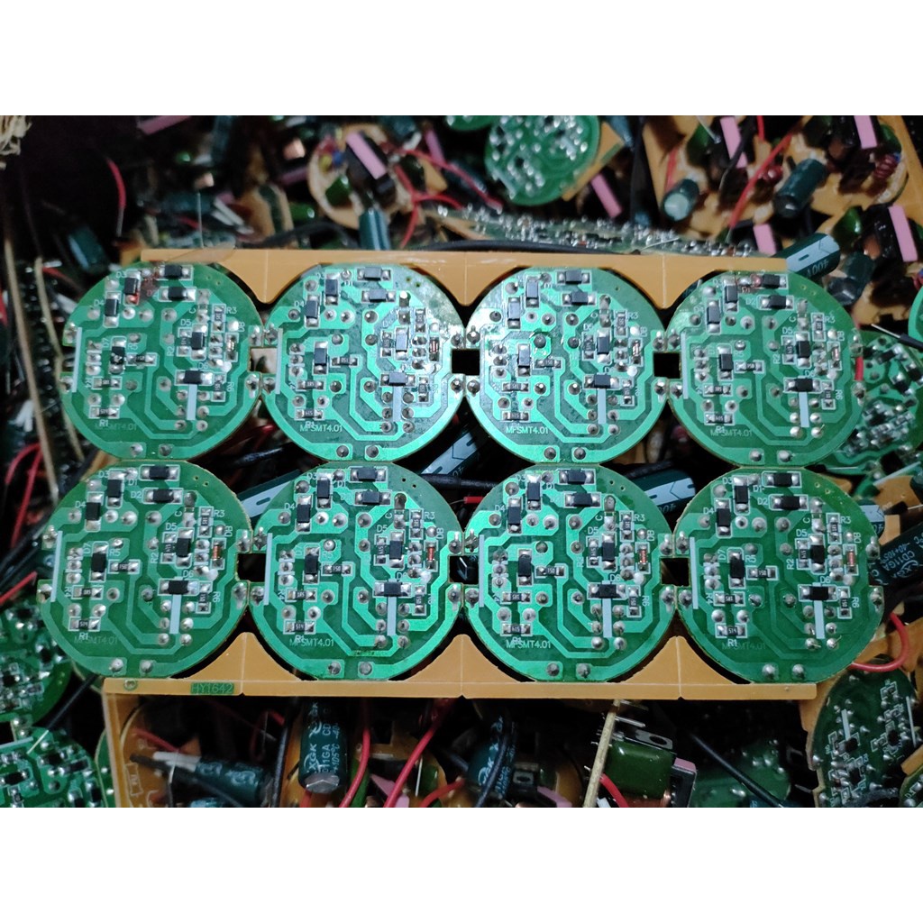 PCB Mesin Lampu LHE Spiral 18 watt Model Ulir 18w