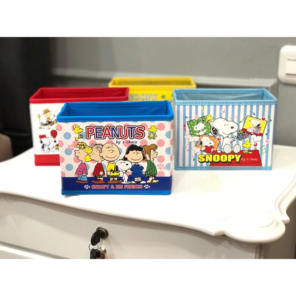 Box Lipat Kecil Tanpa Tutup Snoopy