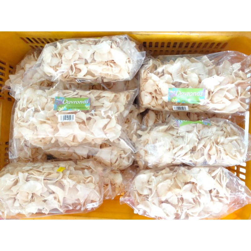 

Bisa COD/Keripik gadung Asli/sudah Bumbu/1 kg/mentah