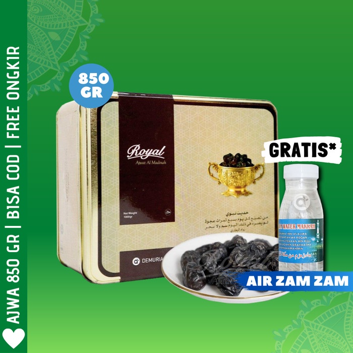 

Kurma Terbaru - Kurma Ajwa / Kurma Nabi Al-Madinah Original 1 Kg