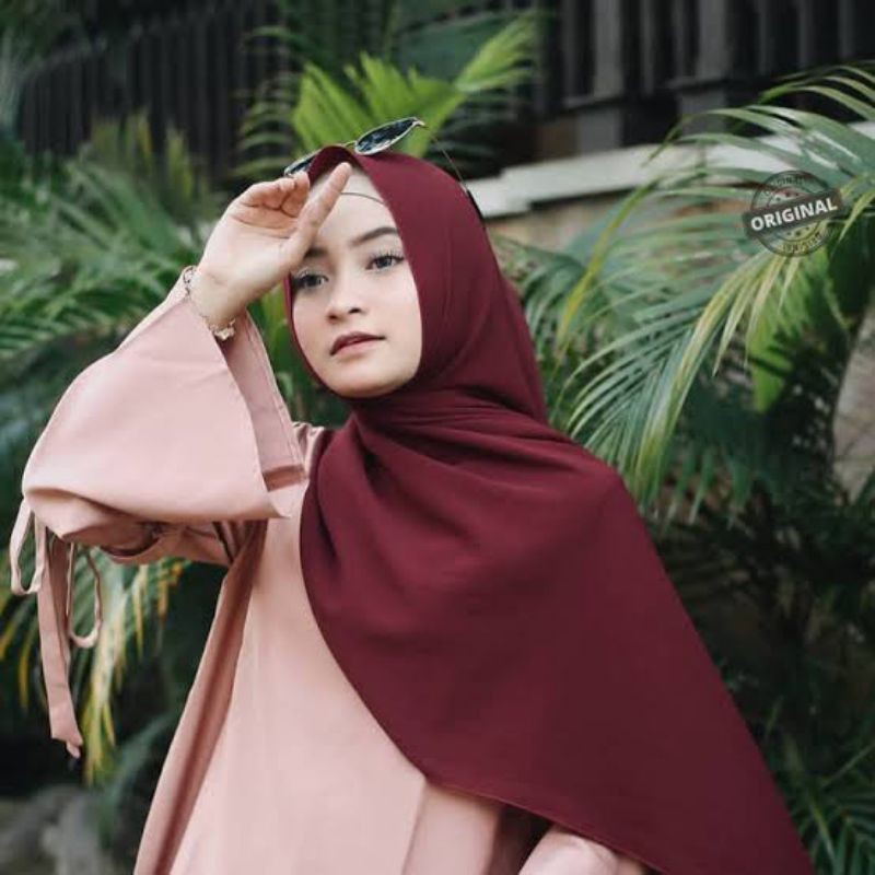 Pashmina Diamond Jumbo 180*75 Jahit Tepi-4