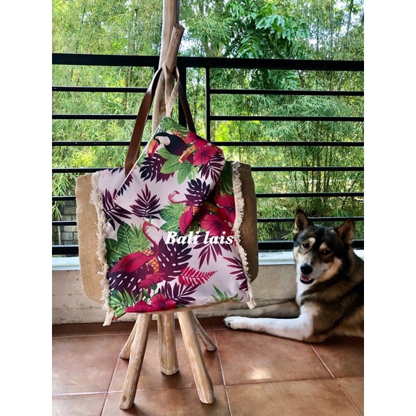 tas pantai/tas karung goni/tas bali/totebag