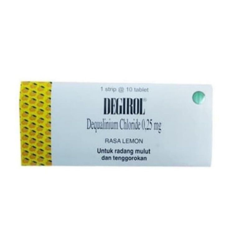 DEGIROL / OBAT SAKIT TENGGOROKAN