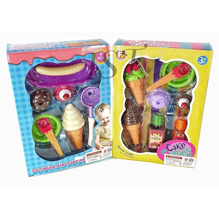 mwn.toys Ice Cream and Cake Playset No.90425