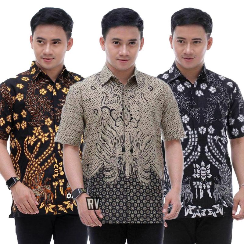 CBL711 KEMEJA BATIK PRIA SLIM FIT MEWAH LINABATIKDISTRO UNIK BAJU BATIK PRIA BEST SELLER