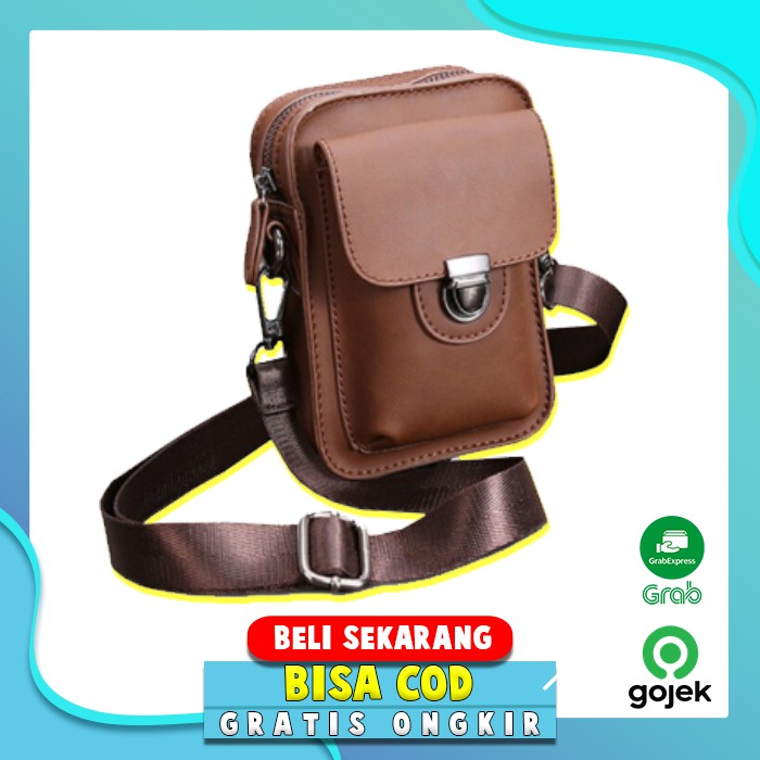 Sling Bag Import Pria Tas Selempang Cowok Import Tas Slempang Import Cowok Tas Kulit Sling Bag B276