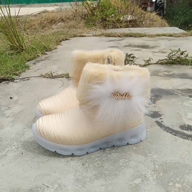 sepatu boot anak model terbaru azqia shoes