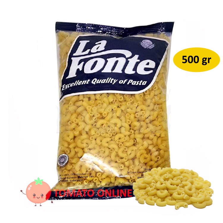 La Fonte Macaroni Chifferi Rigati 206 / 500 gram gr G / 500gr 500gram