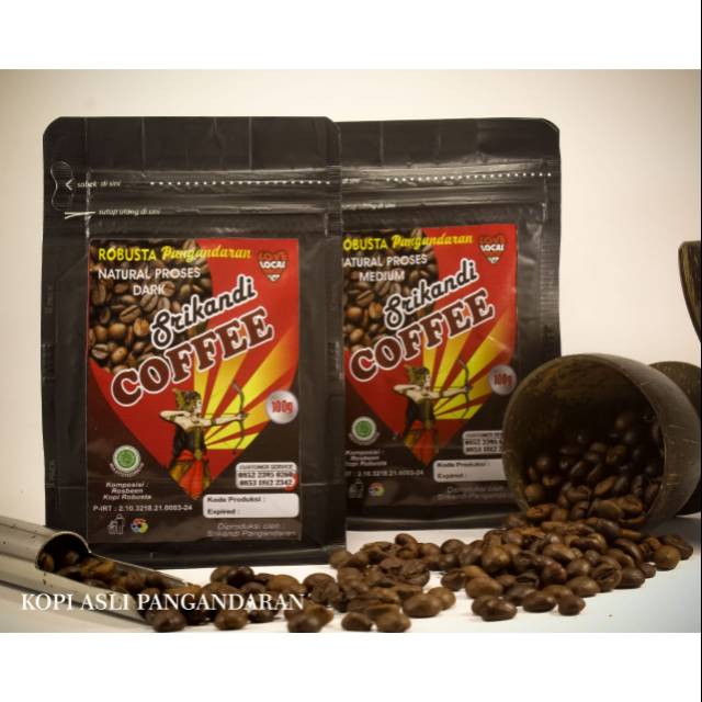 

KOPI ROBUSTA KHAS PANGANDARAN - SRIKANDI COFFE 100gram