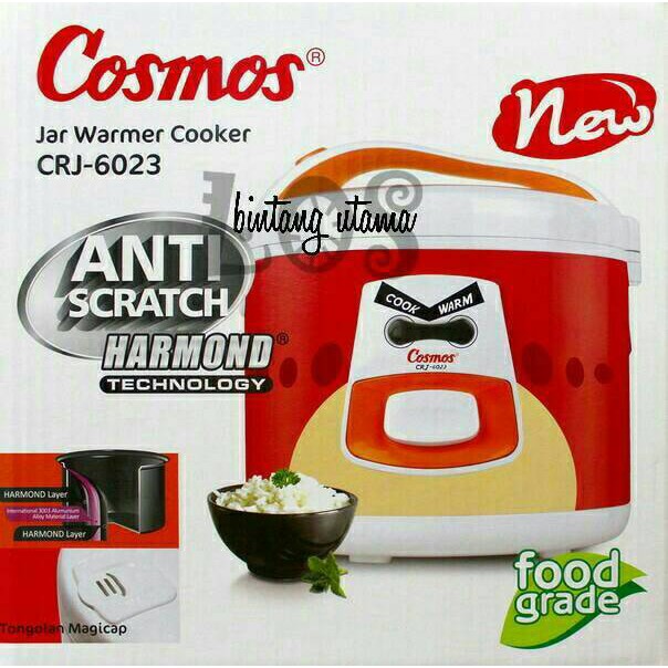 rice cooker/pemasak nasi serbaguna cosmos harmon,kualitas bagus.