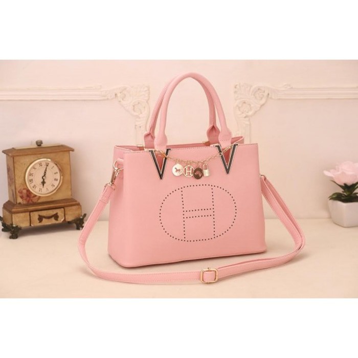 TAS TANGAN KEMPIT PINK WANITA FORMAL BESAR KECIL POUCH IMPORT PREMIUM