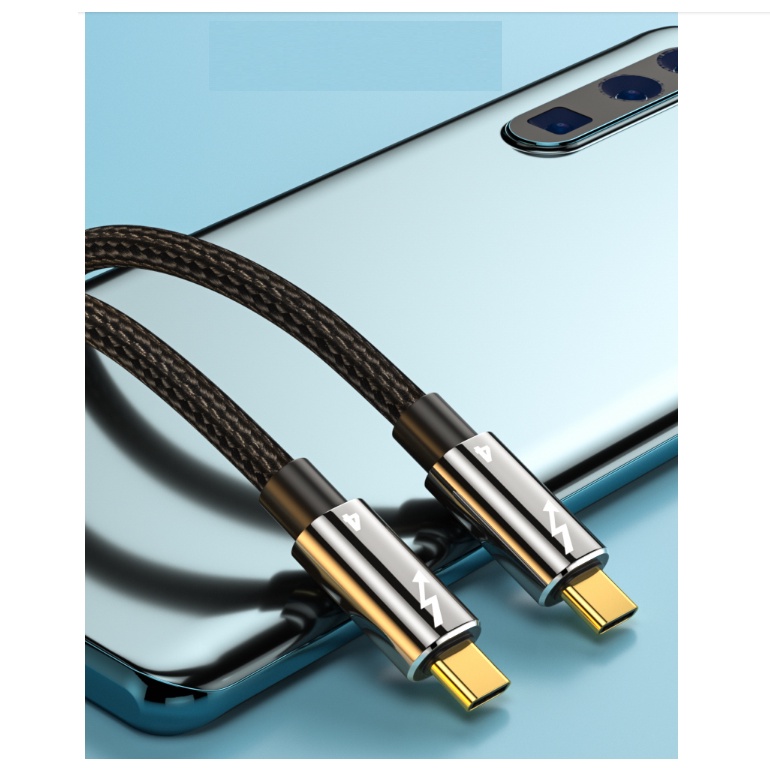 QUU Laptop Thunderbolt 4 Type C Cable 40Gbps Stable Data Transmission