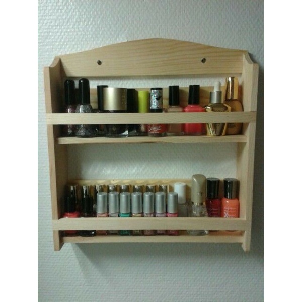 Tempat Makeup | Rak makeup Kayu