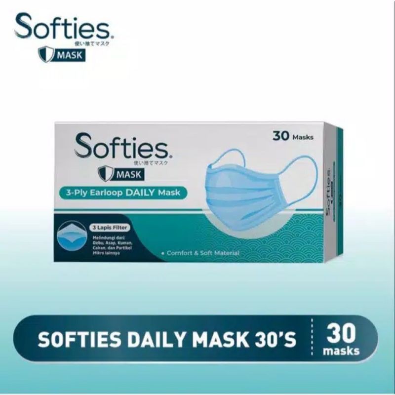 SOFTIES daily Mask 30's Original murah