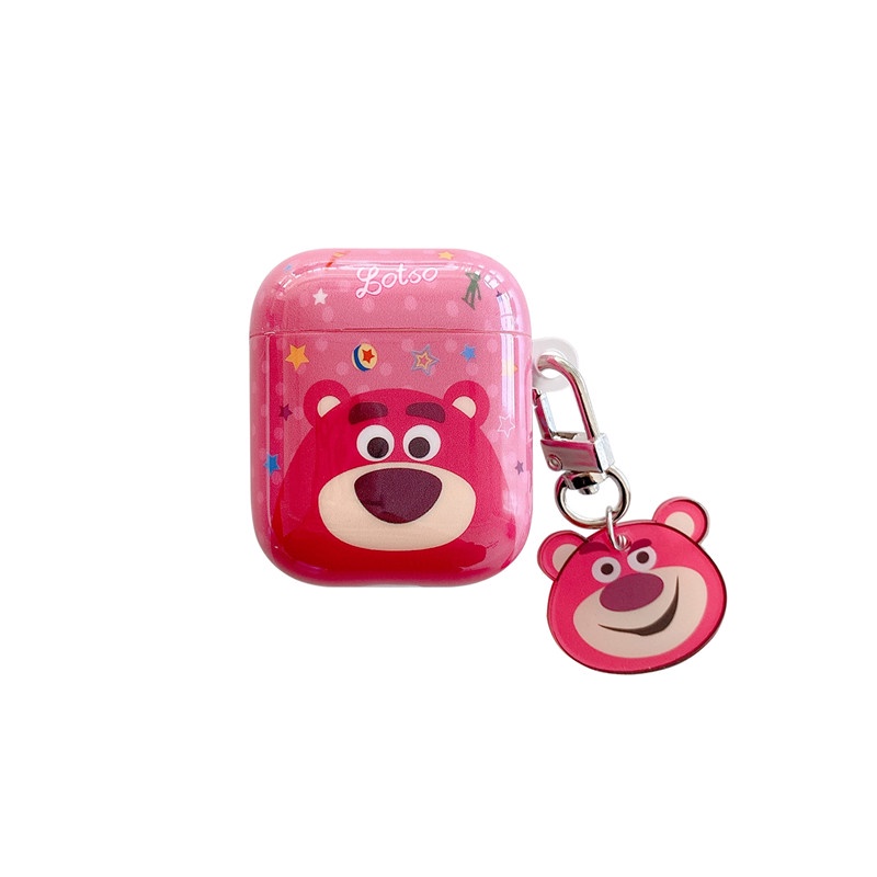 Casing Kartun Lucu Kompatibel Untuk Airpods1/2 Case TPU Cover Pelindung