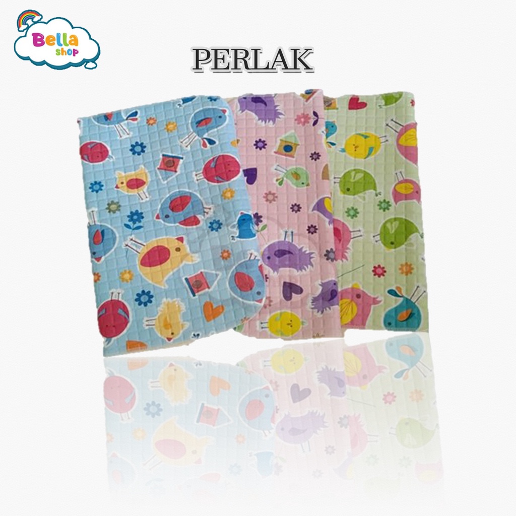 Perlak Bayi / Boboko Perlak Mini Karet Alas Stroller Anti Air Bayi 40x35 cm-BELLASHOP