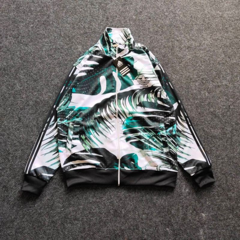 JAKET TRACKTOP ADIDAS MIRROR FULL PRINTING MOTIF