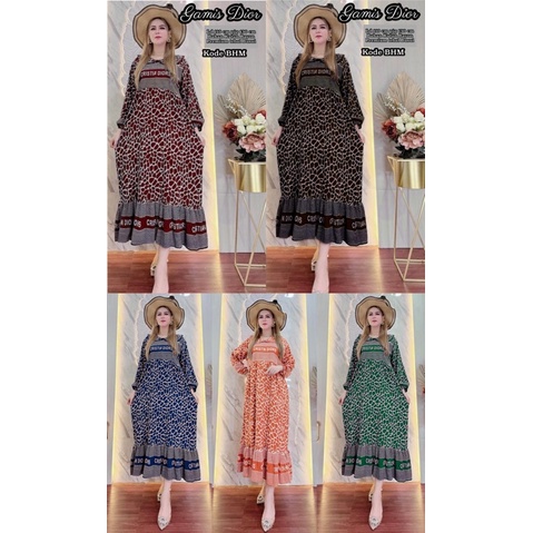 Gamis dior busui kode BHM