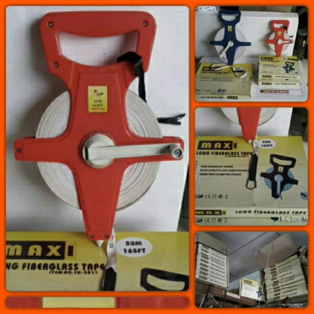 METERAN TANAH 50 / 100 METER