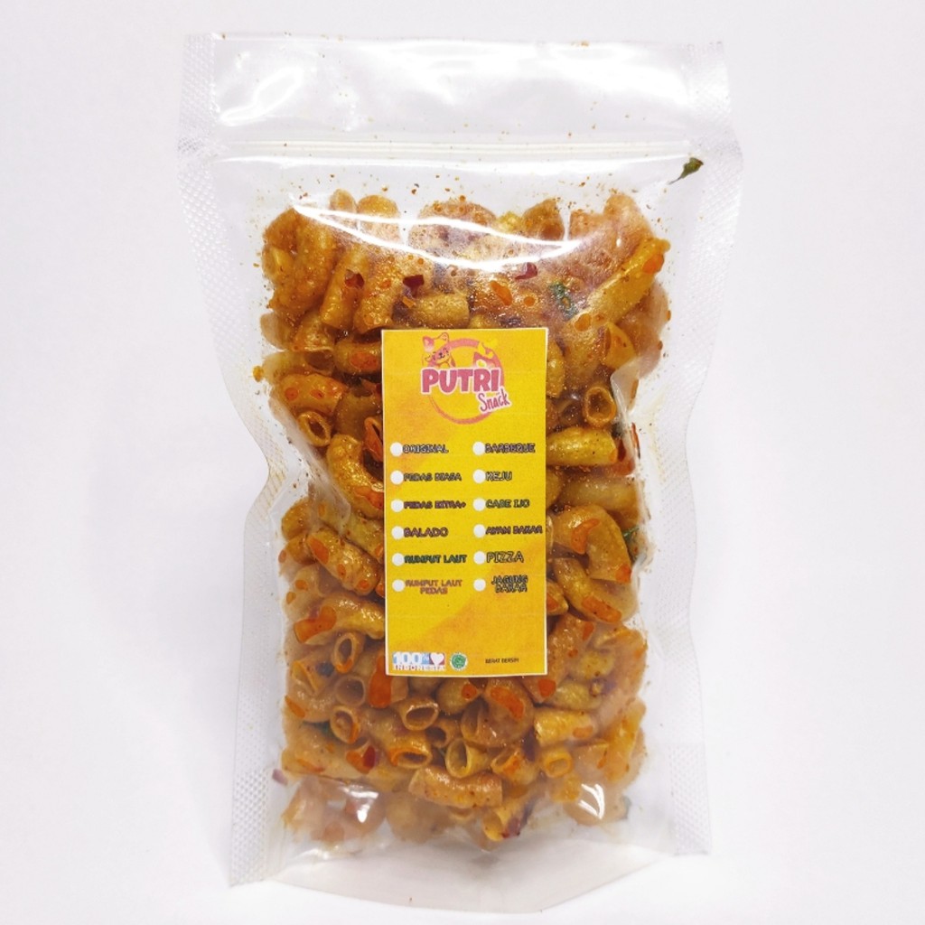 

Makaroni Kriuk Seblak / makaroni kriuk cikruh 100gr Daun Jeruk