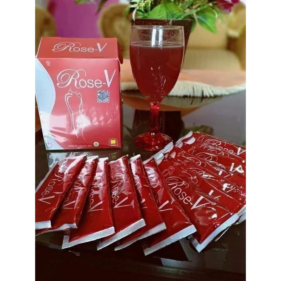 Rose V nasa Minuman Herbal untuk kesehatan Wanita  Manfaat ROSE V NASA  Menyeimbangkan kadar pH mi