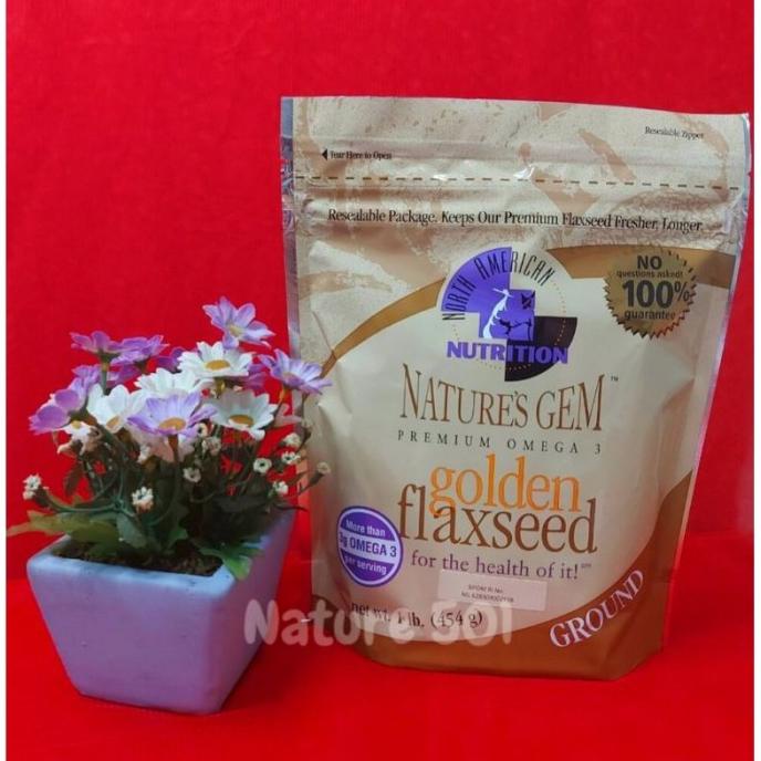 

Nature s Gem Premium Golden Flaxseed Flax Seed