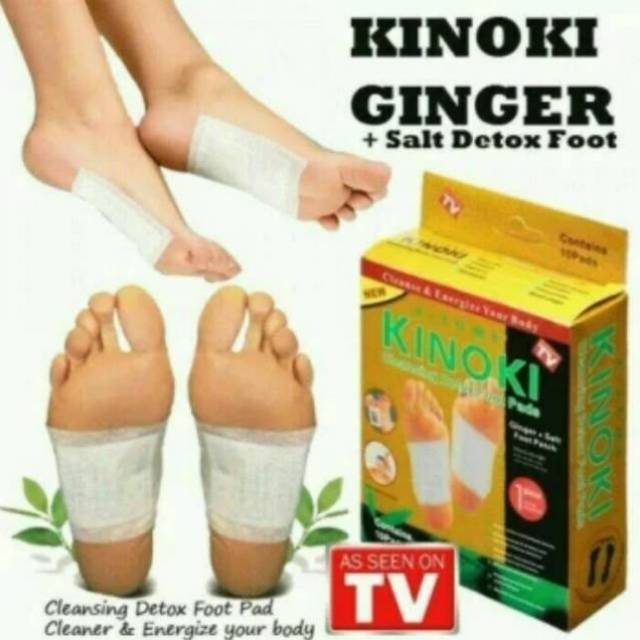 1 BOX ( 10 PCS ) KINOKI EMAS / KOYO DETOX HERBAL