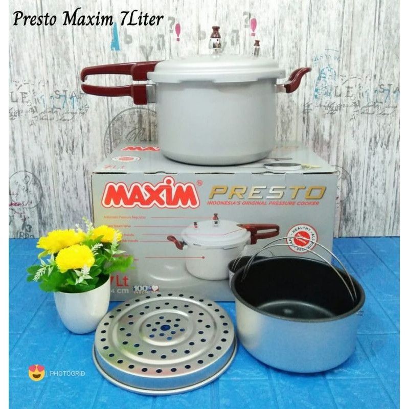 Maxim Maspion Panci Presto/Pressure Cooker 7 Liter