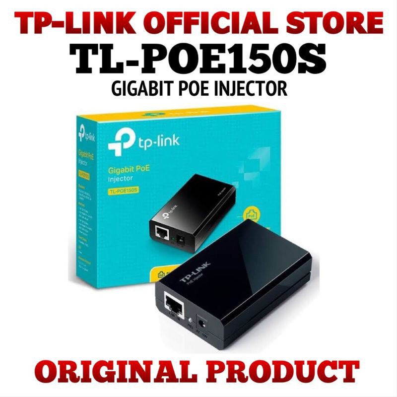 TP-LINK TL-POE150s GIGABIT POE INJECTOR Garansi Resmi TP-Link Indonesia