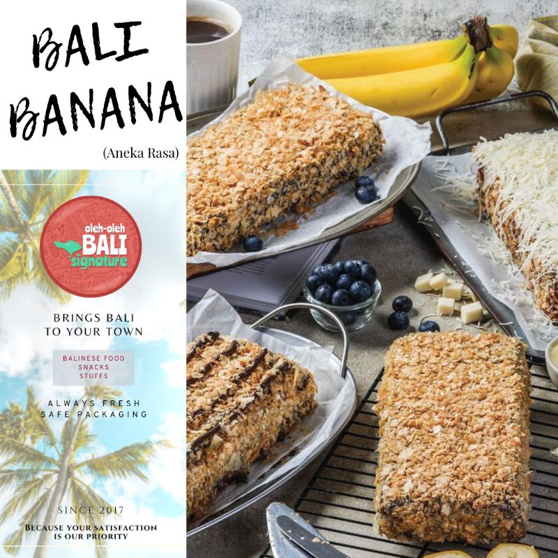 

Bali Banana Cake Original / Chocolate / Milky Cheese / Blueberry Cheese
