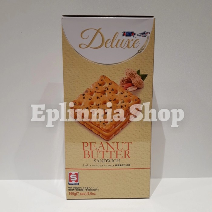 

Hup Seng Kerk Delux Peanut Butter Sandwich 160 gr
