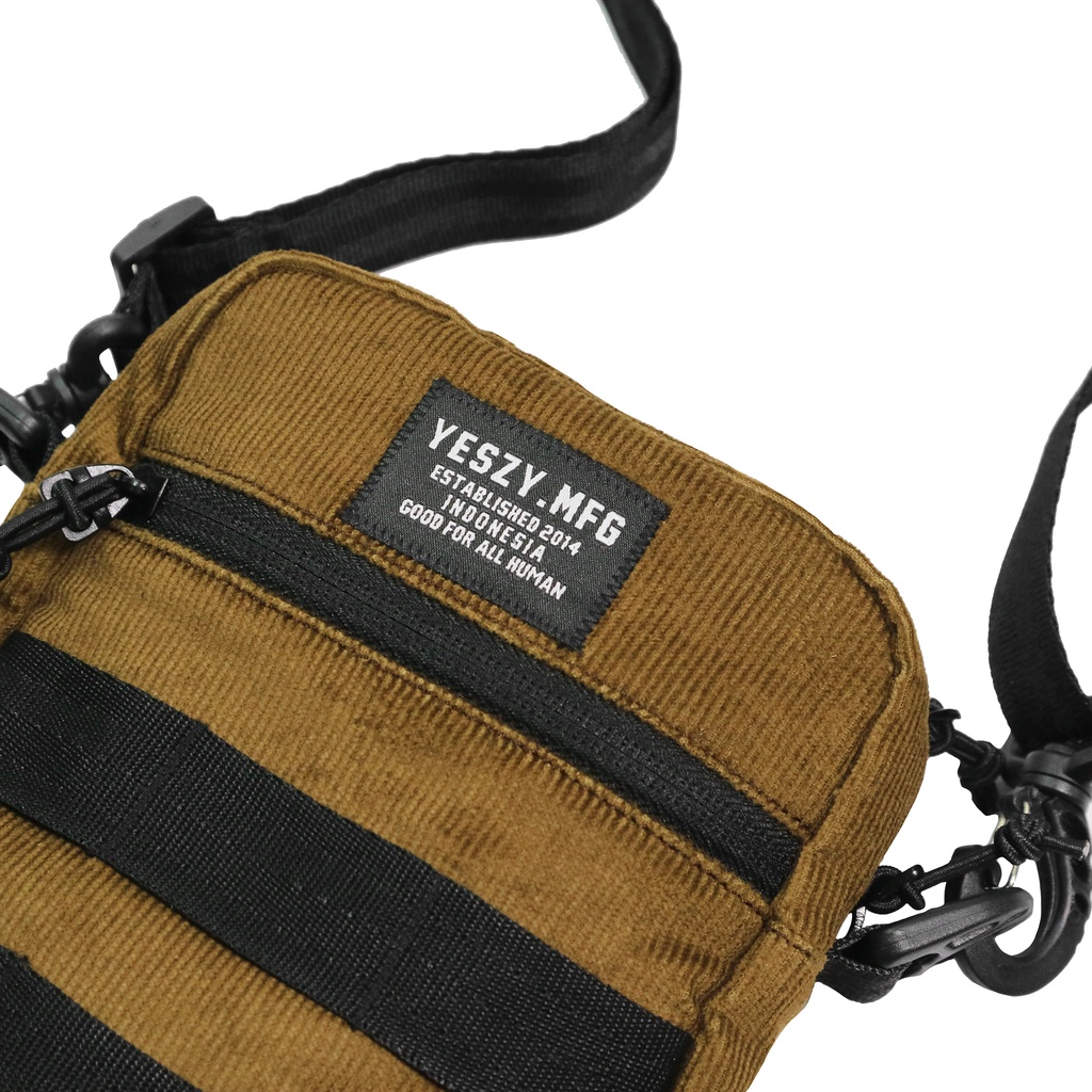 YESZY.MFG Shoulder Bag General Corduroy Brown