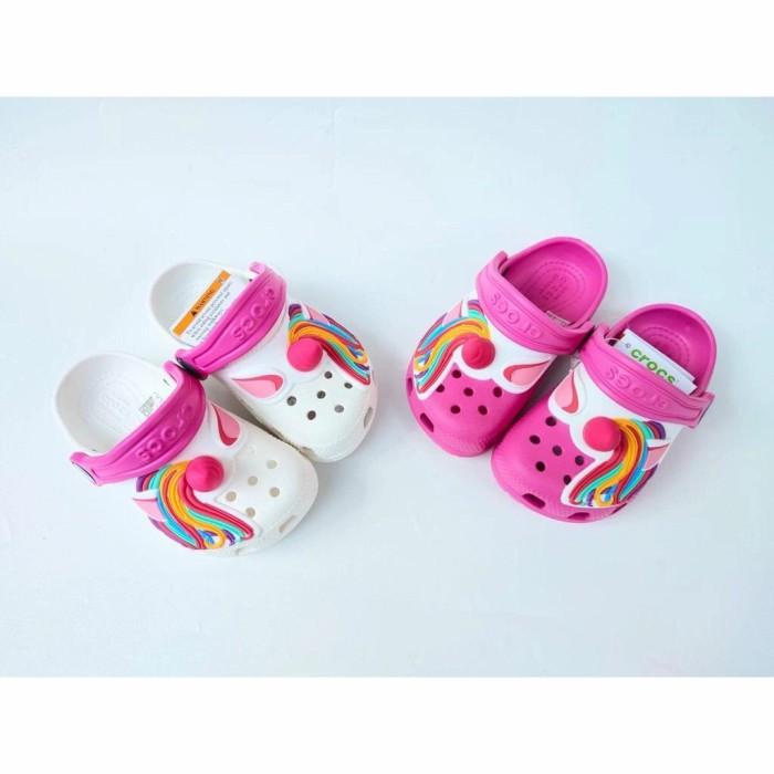 CROCS SANDAL ANAK UNICRON 3D CLOG KIDS ORIGINL CROCS PROMO