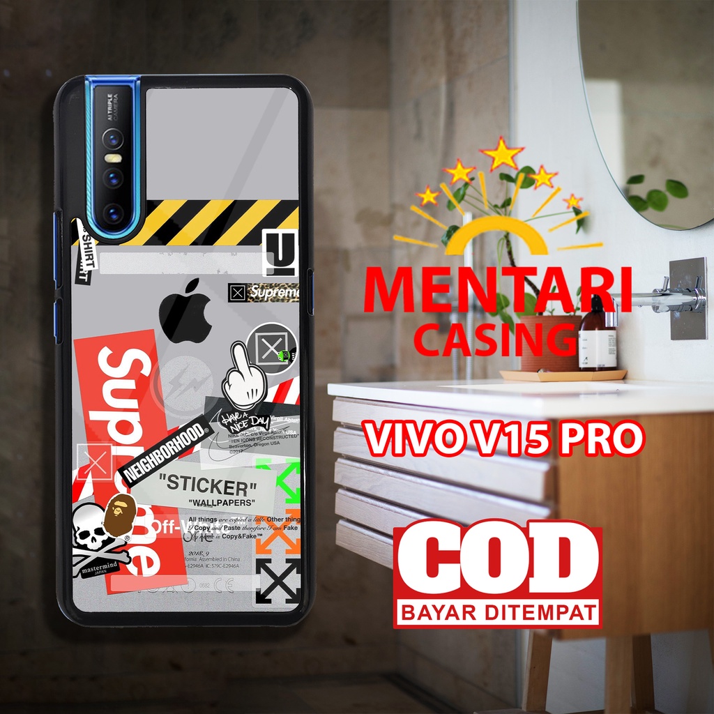 Case VIVO V15 PRO CASING VIVO V15 PRO [ STIKER ] Mentari casing case hp kondom hp case custom case c