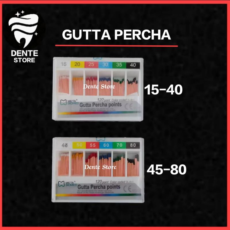 

GUTTA PERCHA 15-40 / 45-80