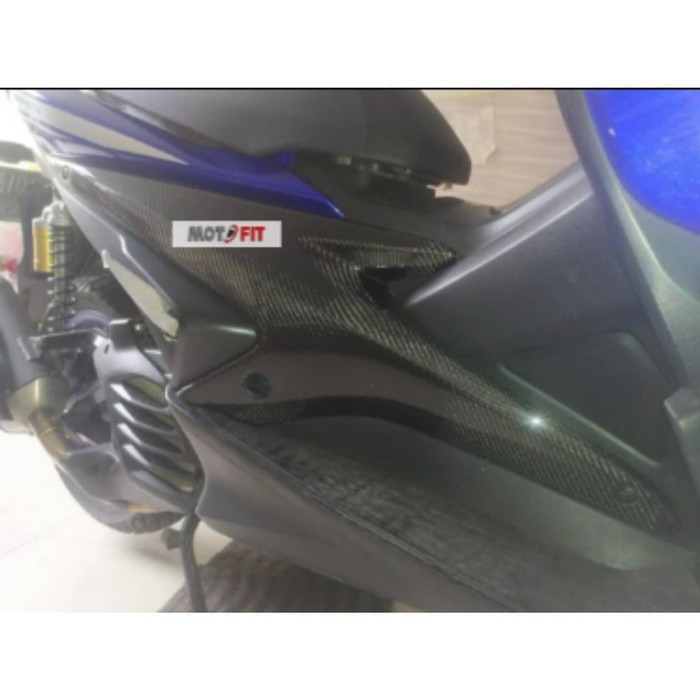 undercowl deltabox aerox delta box part ori yamaha aerox carbon kevlar