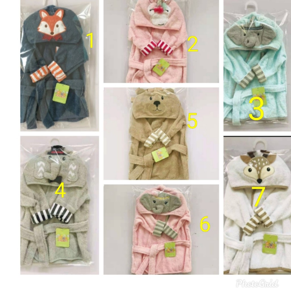 carterlove kimono handuk animal 3505/Handuk kimono mandi