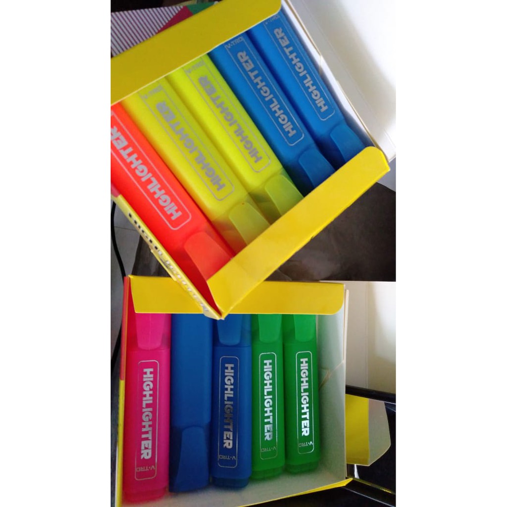 

Stabilo Highlighter V-TRO Neon Colour