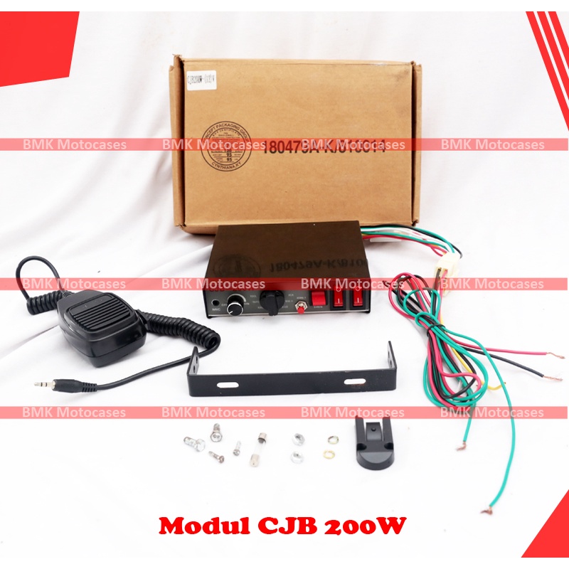 Modul Sirine 200 Watt 9 Suara Emergency Horn Federal Signal CJB 200 Modul Sirine CJB 200