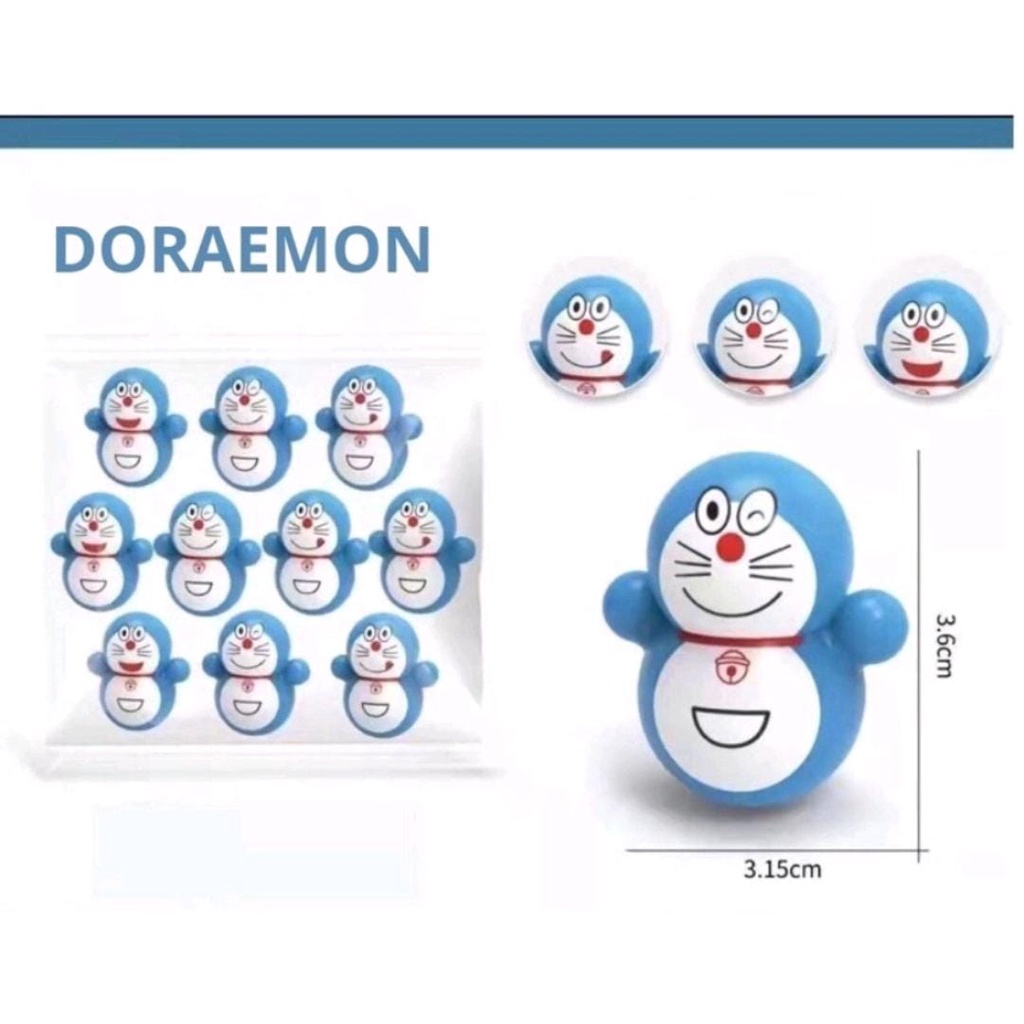 Mainan Tiktok Viral Tumbler Berayun Boneka Goyang Doraemon Mainan Goyang Boneka Doraemon