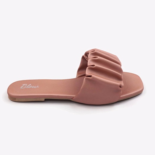Blow Latisha Sandal Slide Scrunchie Wanita BLNI 0030-Cherry