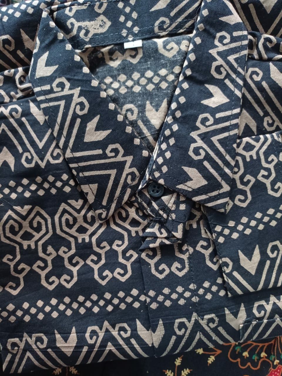 Kemeja Batik Lengan Panjang Size M L Xl Xxl
