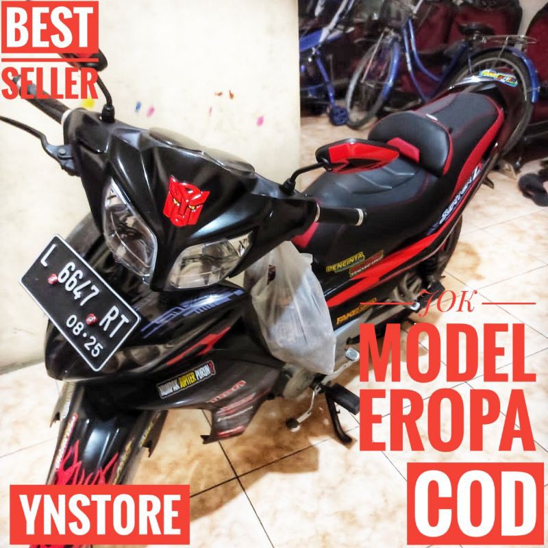 Kulit Cover Jok Jupiter z Jupiter MX 135 old MX king 150 Custom Eropa Murah Terbaru